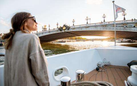 Paris depuis la Seine